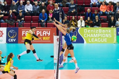 2016 CEV DenizBank Volleyball Champions League - Women, SCHARRena, Stuttgart Deutschland / Germany, 20160127