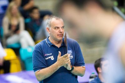 Sotirios Drikos coach of Greece