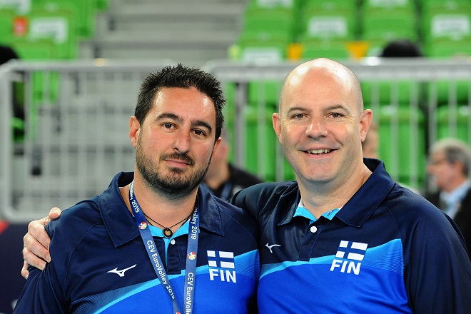 BELARUS vs FIN at EuroVolley2019 Pool C Ljubljana