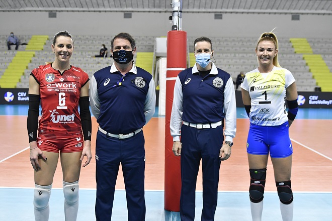 Unet E-Work BUSTO ARSIZIO - SSC Palmberg SCHWERIN CEV CHAMPIONS LEAGUE 2021 - 03-12-2020 Foto Galbiati Anatrini