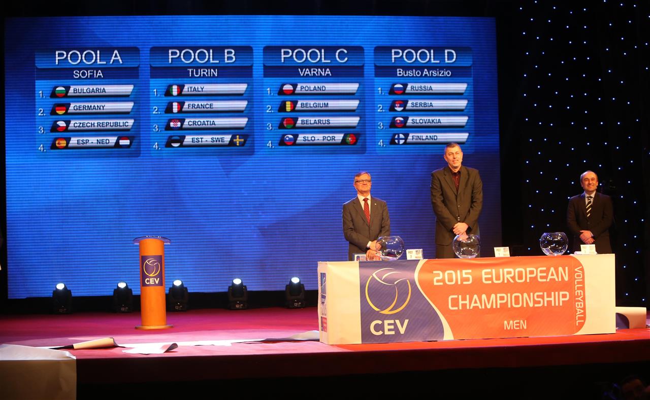 Κλήρωσε για Eurovolley 2015