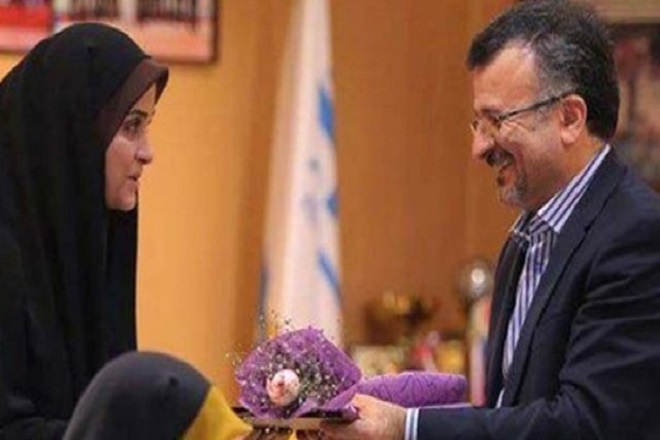 Βολεϊμπολίστρια αντιπρόεδρος στο Ιράν