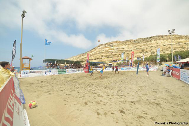 Ρέρρας : “Η Κρήτη αγαπά το beach volley”