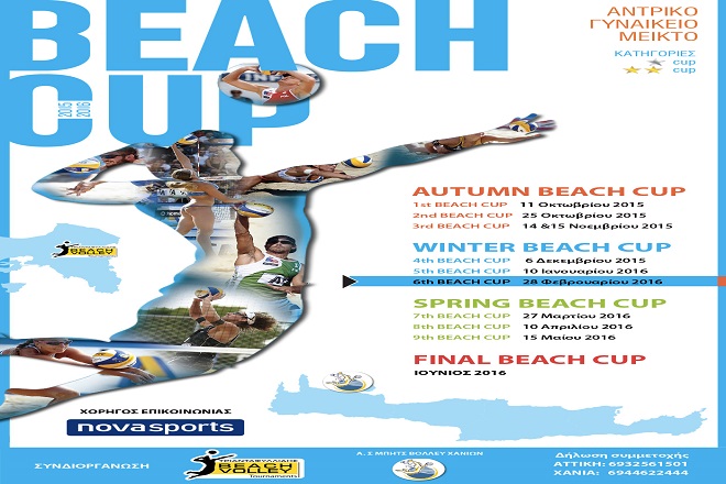 Πρωταθλητές Χειμώνα βγάζει το 6th Beach Cup