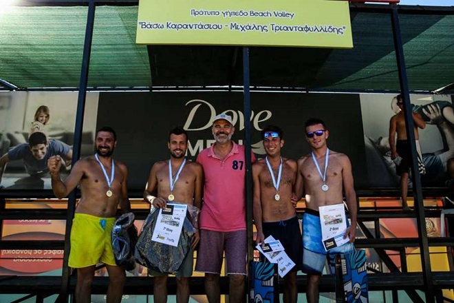 Νταμπλ Βολουδάκη στο GALA beach volley series