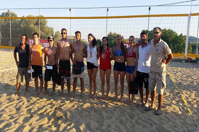 Οι νικητές του juniors beach race