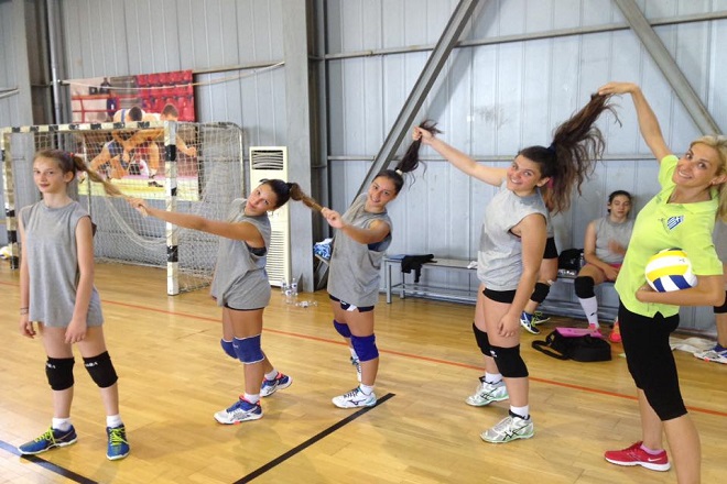 «Ατέρμονη» η χαρά του παιχνιδιού στο «4ο Volley CAMP βελτίωσης κοριτσιών»