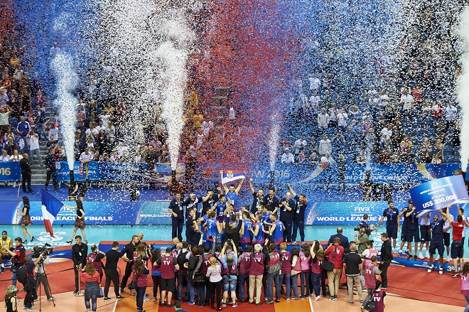 Στην κορυφή του World League η Σερβία για πρώτη φορά!