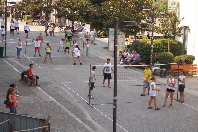 Αναβλήθηκε το street volley του Ασκληπιού