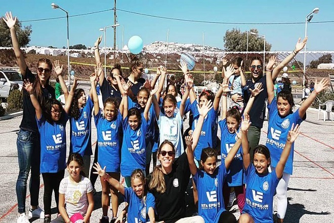 Γιόρτασε το 1ο Street Volley ο ΑΟ Θήρας