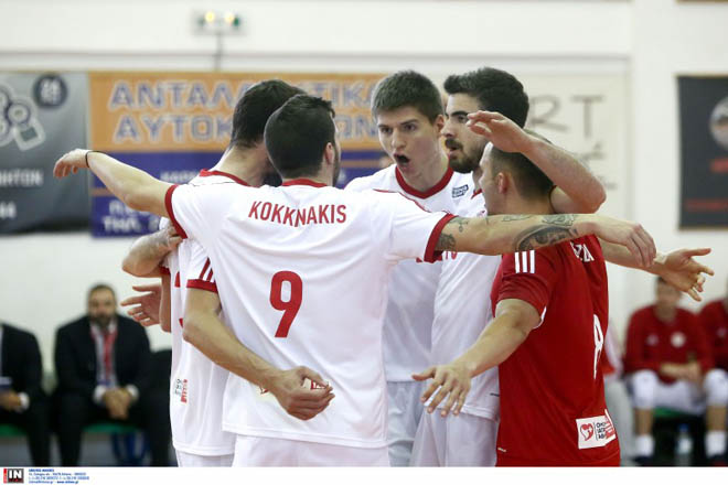 Προπόνηση εν όψει play-off για Ολυμπιακό