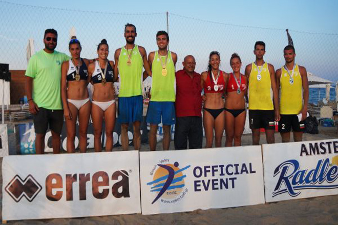 Οι κορυφαίοι του Nort Area Beach volley