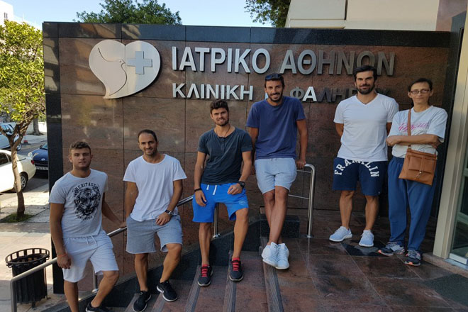 Στο Ιατρικό Π. Φαλήρου ο Ολυμπιακός