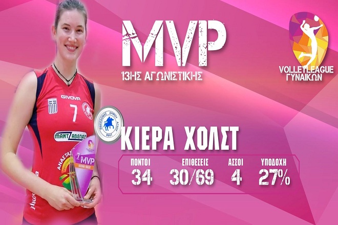 Η Χολστ MVP