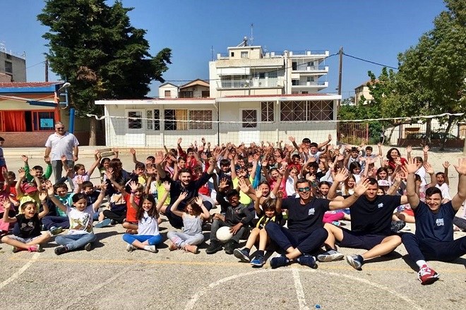 Σε σχολεία του Ξυλοκάστρου η Εθνική Εφήβων