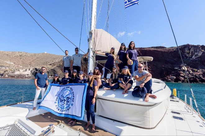 Με χρυσό χορηγό την Caldera Yaching η Σαντορίνη