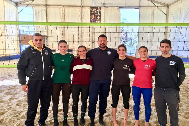 Έτοιμες για Χάγη οι Εθνικές ομάδες Beach Volley