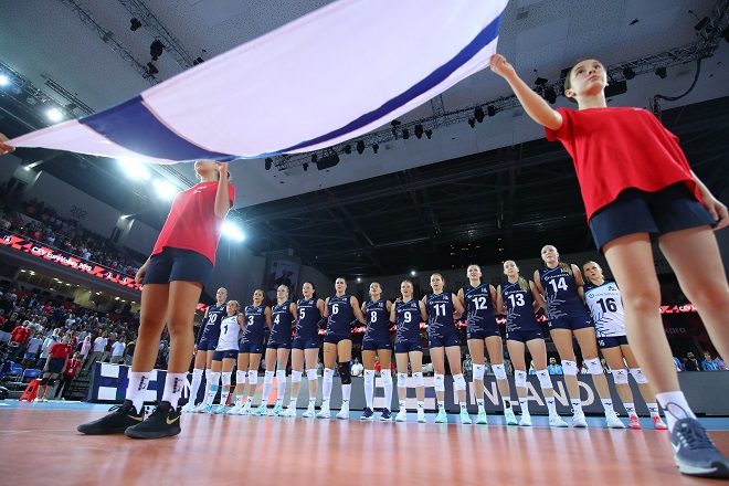 EurovolleyW: Δεύτερος «τελικός» με την σκληροτράχηλη Φινλανδία