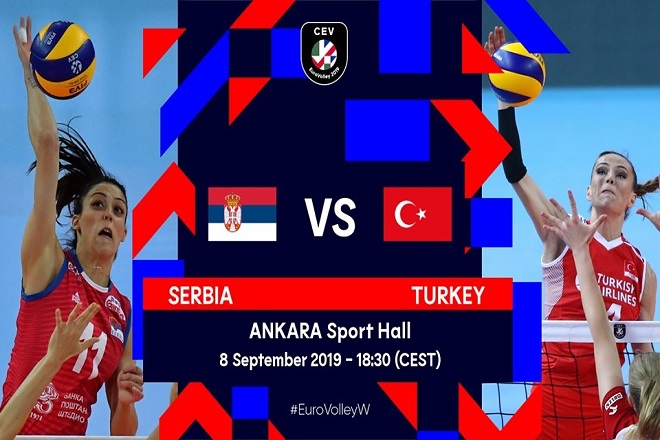 Ευρωβόλεϊ: Σερβία vs Τουρκία για το χρυσό!