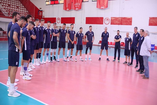 Η media day της Εθνικής ανδρών πριν το Eurovolley (vid)