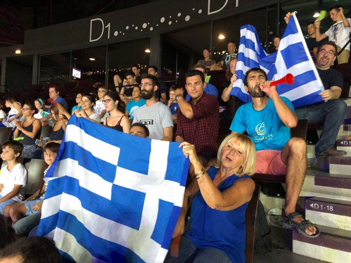 Ελληνικό χρώμα στα ψηλά του Sud de France Arena (vid,φωτ.)