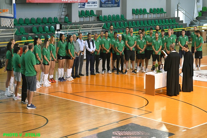 Αγιασμός πριν την πρεμιέρα