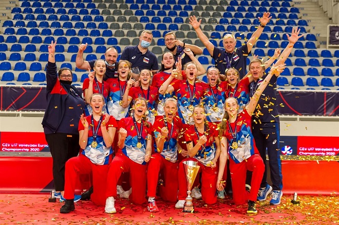 Πρωταθλήτριες Ευρώπης τα κορίτσια Κ17 της Ρωσίας