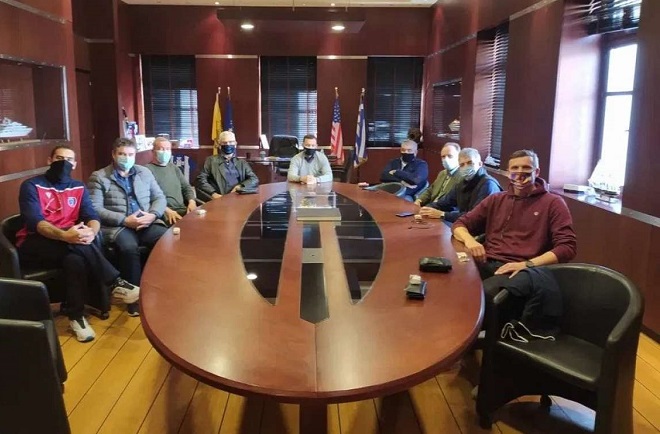 Συνάντηση Δ.Σ Φοίνικα Σύρου ΟΝΕΧ – «Χρυσού χορηγού»