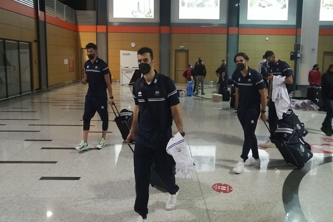 Έφθασε στην Τιφλίδα η Εθνική Ανδρών