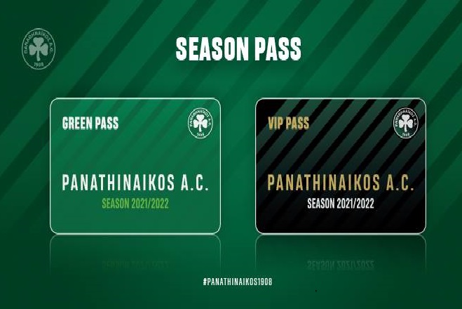 Παναθηναϊκός: Στην κυκλοφορία τα Green και VIP Pass για τα μέλη