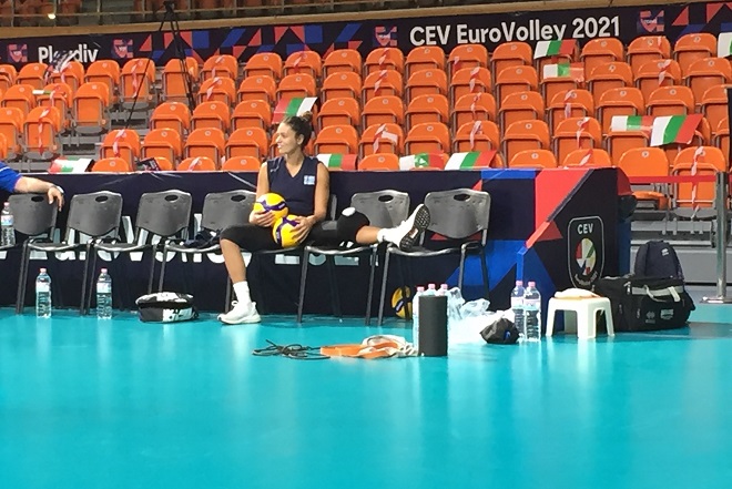 Άτυχη η Κοσμά, εκτός συνέχειας του Eurovolley