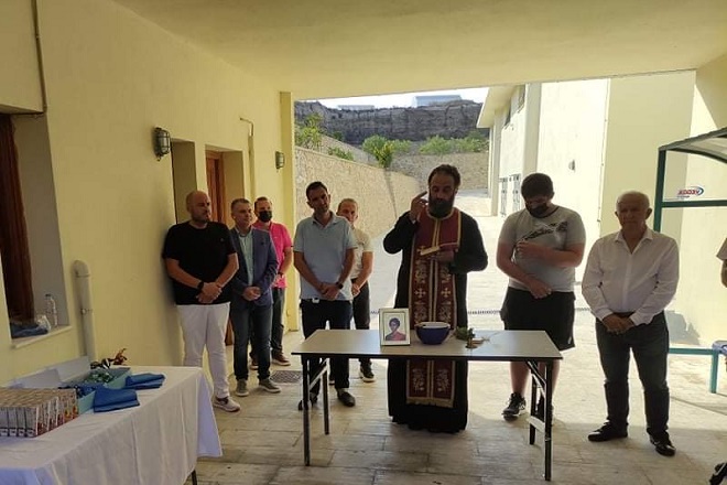 Έγινε ο Αγιασμός στον Α.Ο. Θήρας