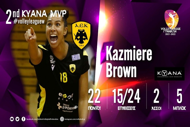 Born in the USA και MVP η Brown
