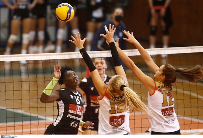 Τρίποντο για ΠΑΟΚ, 3-1 δύσκολα τις Αμαζόνες