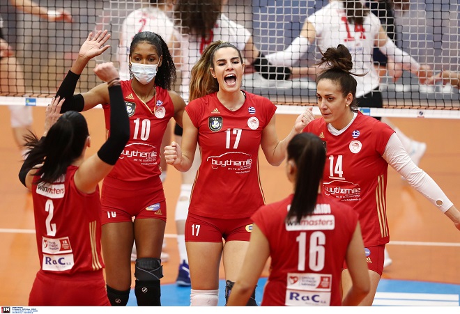 Άνετα ο Ολυμπιακός πέρασε από τα Μεσόγεια, 3-0 τον ΑΟΜ