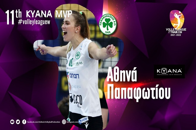 MVP Παπαφωτίου: «Όλες οι συμπαίκτριες μου έκαναν σημαντικά πράγματα για να κερδίσουμε»