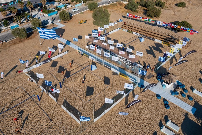 Σερβίς στο παγκόσμιο Beach Pro Tour Ios Futures με τα προκριματικά στην Ίο