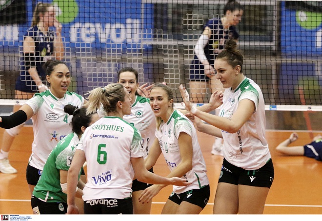 Ο Παναθηναϊκός νίκησε 3-2 το μαχητικό Μαρκόπουλο και την κούραση