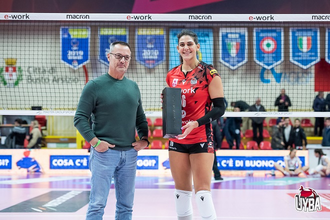 MVP η Κατερίνα Ζακχαίου στη νίκη της UYBA επί της Ματσεράτα