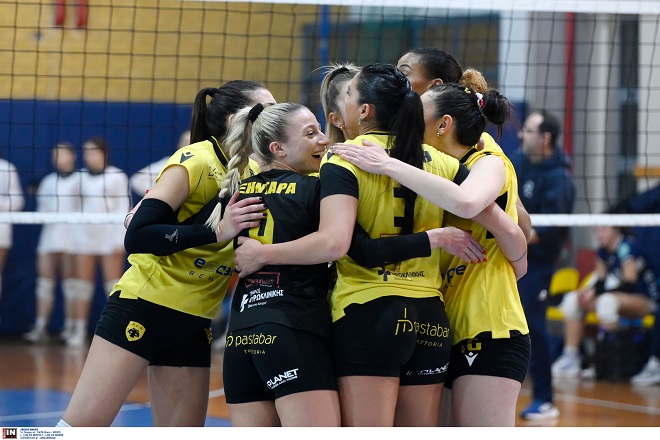 Ασταμάτητη η ΑΕΚ, 3-0 τη Θέτιδα Βούλας
