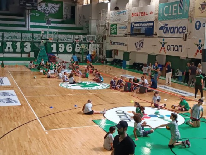 Sitting Volley και μηνύματα συμπερίληψης στο κλειστό «Π.Γιαννακόπουλος»