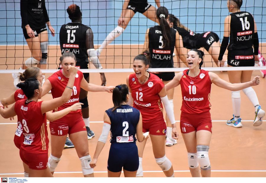 Εμφατική πρεμιέρα για Ολυμπιακό, 3-0 τον ΠΑΟΚ