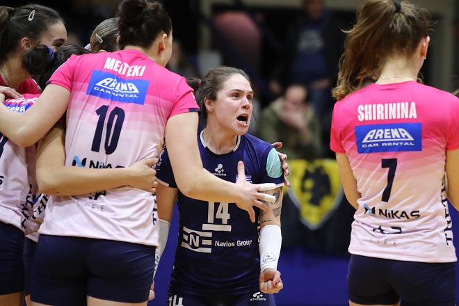 Τρίποντο με το… «σπαθί» της η Θέτιδα, 3-1 την ΑΕΚ