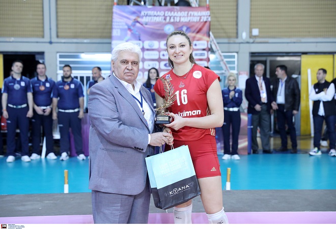 MVP η Μλεΐνκοβα: «Αξίζαμε το Κύπελλο»