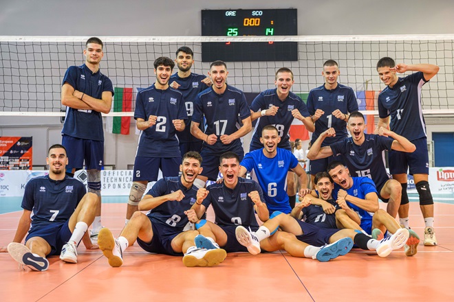 Ευρωβόλεϊ Κ20: Ιδανικό ξεκίνημα για την Εθνική εφήβων, 3-0 την Σκωτία
