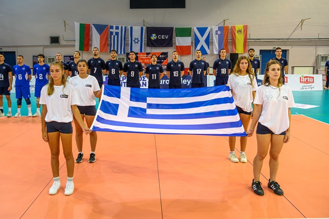 Ευρωβόλεϊ ανδρών Κ20: Η ανώτερη Βουλγαρία λύγισε την Ελλάδα με 3-0
