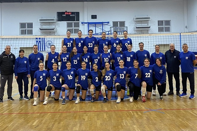 Εurovolley U16: Η 14άδα της Εθνικής γυναικών Κ16 για τον 1ο προκριματικό γύρο στη Βουλγαρία