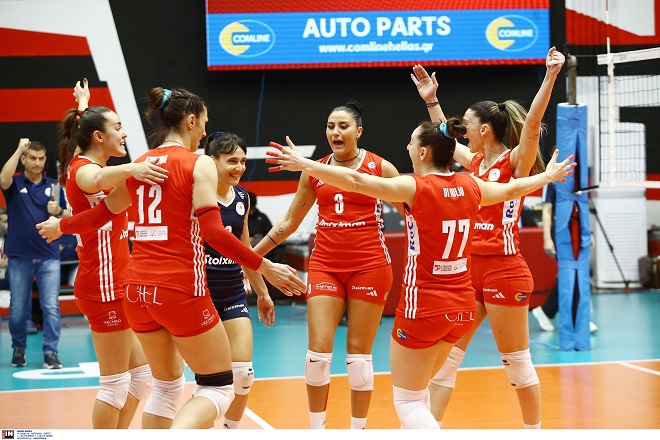 Πήρε το ντέρμπι ο Ολυμπιακός με 3-0 επί του μαχητικού Α.Ο. Θήρας