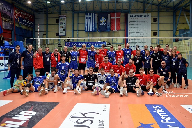 Στην Δανία ο Φοίνικας Σύρου στο «κυνήγι» για 2 σετ και την πρόκριση