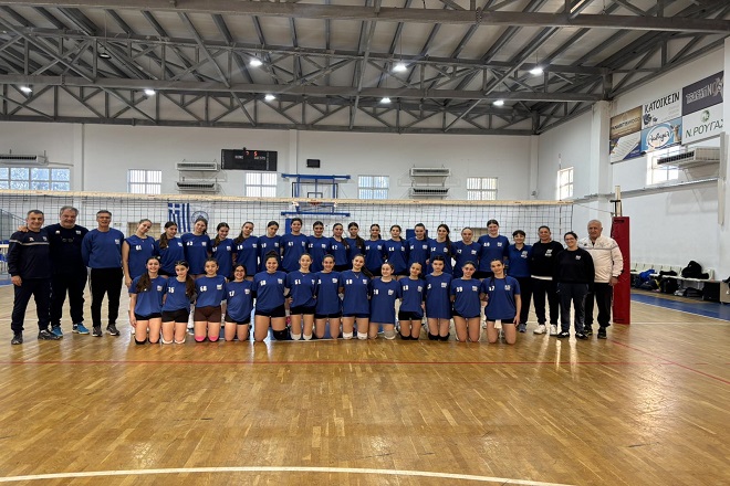 Διακλιμακιακή αξιολόγηση νέων για τις εθνικές ομάδες σε Μολάους και Νεμέα